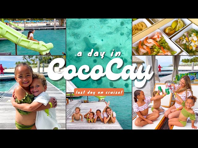 The PERFECT DAY at COCOCAY 🏖️🥥 #travel #islandlife #vlog #familytravel