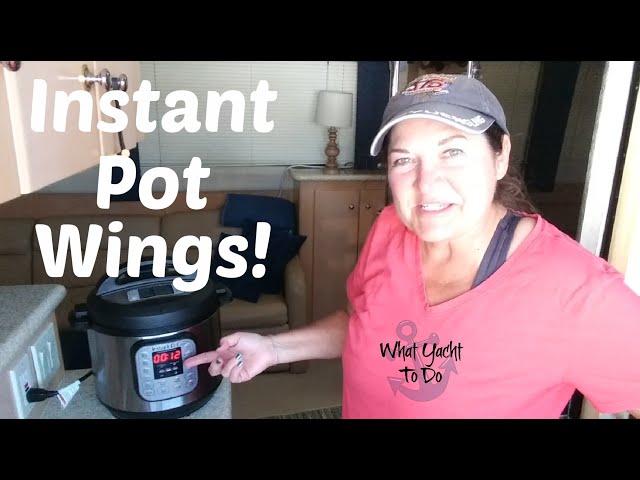 Galley Cooking on a Boat: Instant Pot Chicken Wings | What Yacht To Do