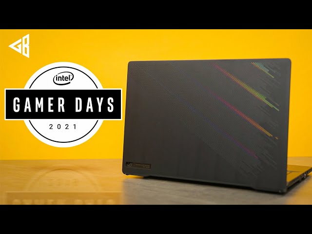 Hands on with the Intel i9 ASUS ROG Zephyrus M16 Gaming Laptop | Intel Gamer Days 2021
