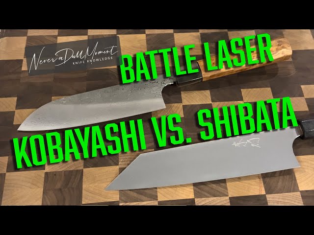 Battle Laser - Kobayashi Knives - Kei Kobayashi  vs. Shibata Knives - Takayuki Shibata
