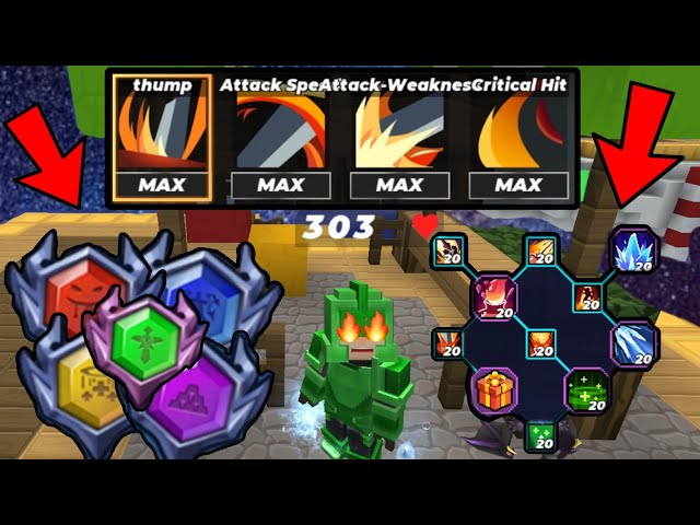 ☠️ MAX Talents + MAX Enchant + MAX Runes Power = 1 HIT!?! 🙌💀 (Blockman GO : BedWars)