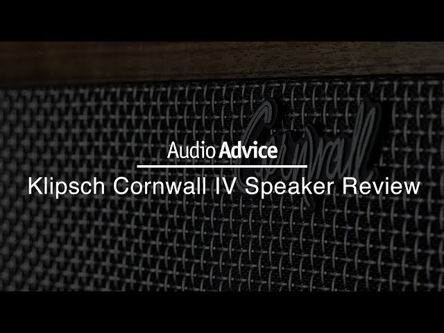 BRAND NEW! Klipsch Cornwall IV Speaker Review