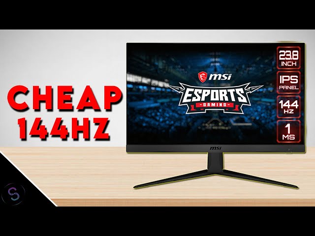 MSI Optix G241 - The 144Hz Gaming Monitor That You Need RIGHT NOW in 2023!
