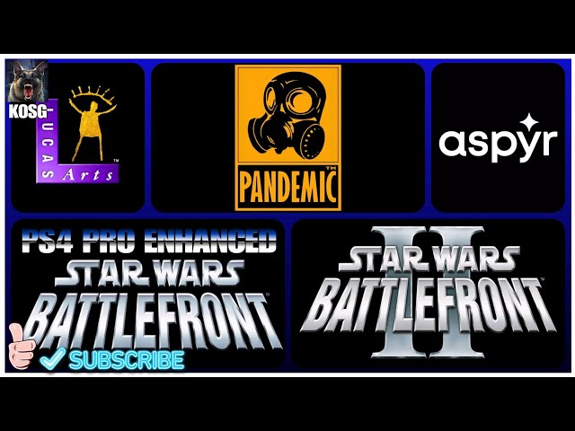 STAR WARS CLASSIC COLLECTION BATTLEFRONT 2 PS4 PRO ENHANCED Ver 1.01 (no patch yet, next month)