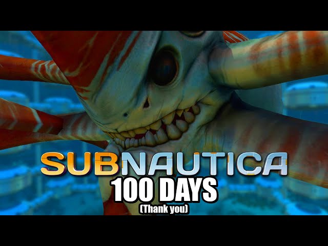 I Spend 100 Days in Subnautica, Thanking you with Lockers