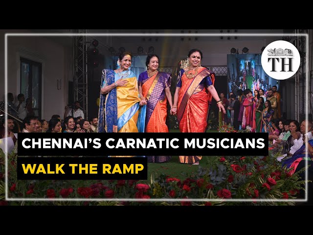 Chennai’s Carnatic musicians walk the ramp | The Hindu