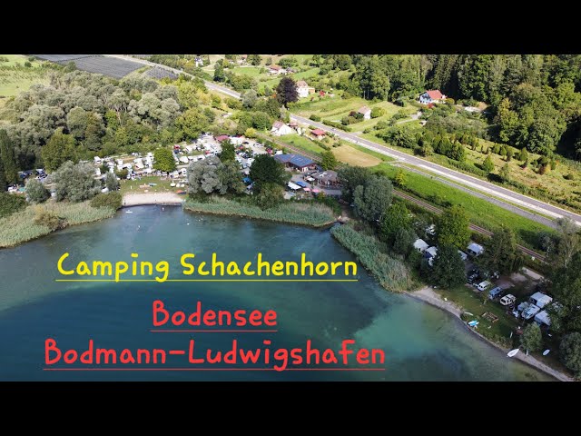 2023 Camping Schachenhorn am Bodensee bei Bodmann-Ludwigshafen - Drohnenaufnahmen in 4K