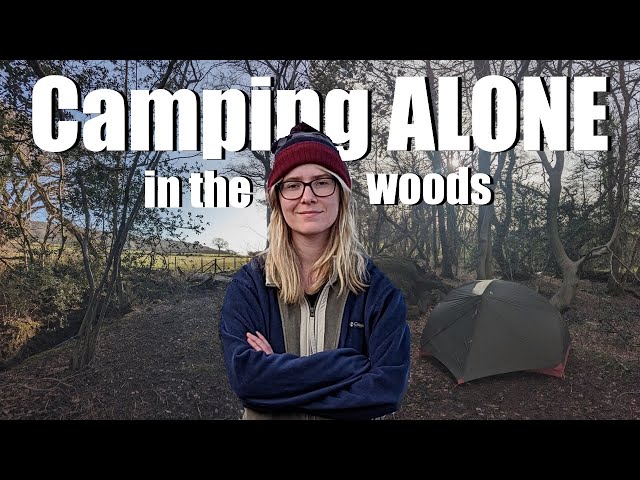 Camping ALONE in the Woods as a Solo Female