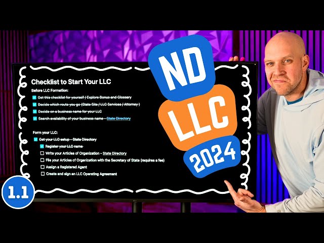 How to Start an LLC in North Dakota in 2024 (Free Checklist)