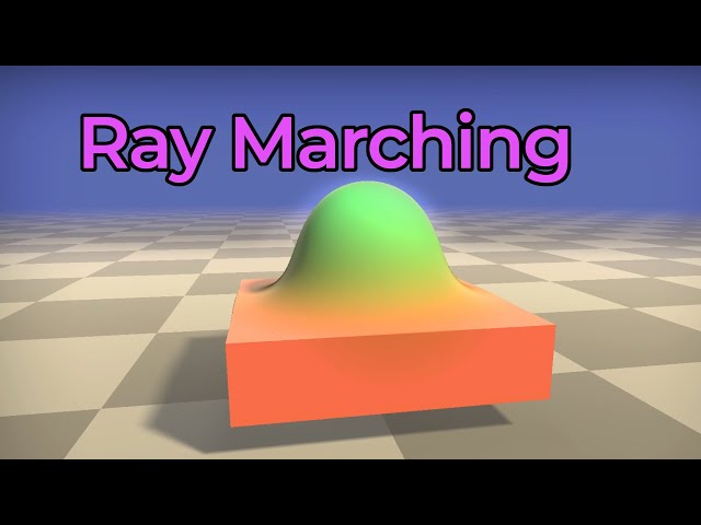 Ray Marching, and making 3D Worlds with Math