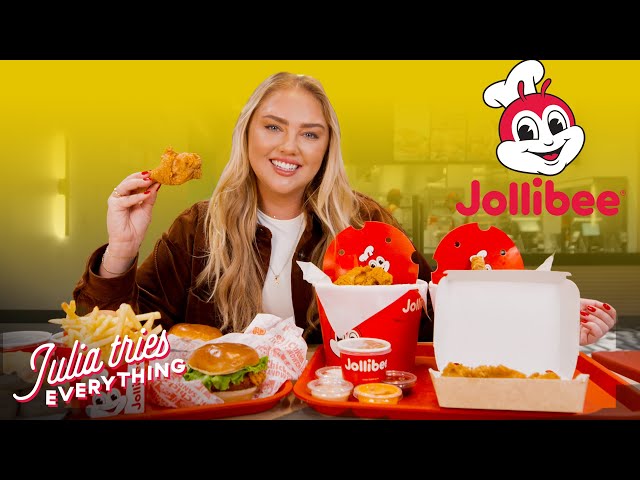 Trying 16 Of The Most Popular Menu Items At Jollibee | Delish