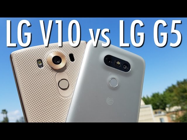 LG G5 vs LG V10: Phablet or Flagship? (LG Fight Pt.2) | Pocketnow