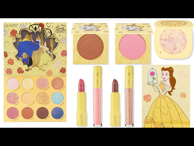 Disney Beauty and the Beast Eyeshadow Palette  Full Makeup Collection