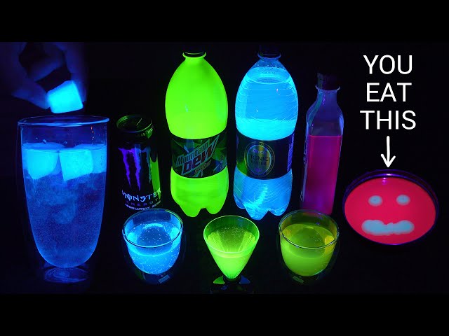 You drink this? | Fluorescent Food
