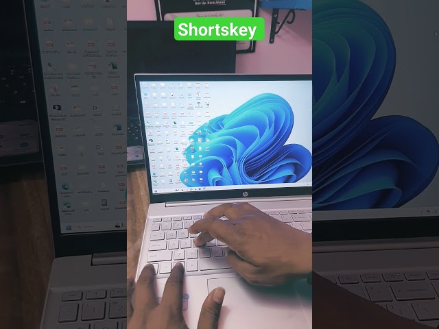 Laptop par New Desktop kaise create kare || #youtuber #shortsvideo #laptopbasics