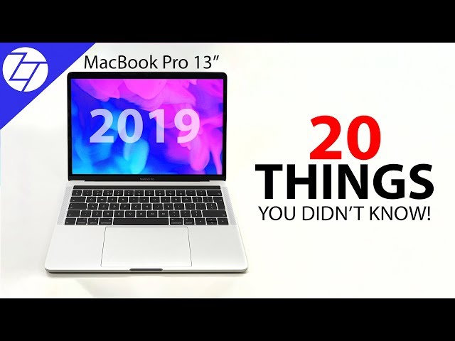 NEW MacBook Pro & MacBook Air (2019) - 20 Things You Didn't Know!