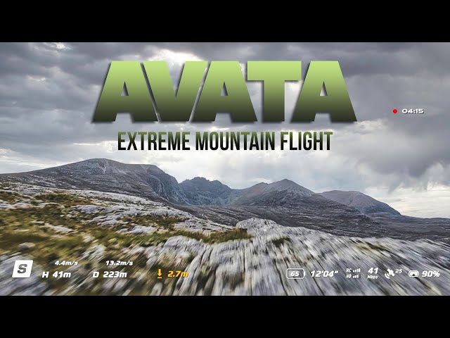 DJI AVATA // DID IT SURVIVE THIS EXTREME MOUNTAIN WIND TEST?!