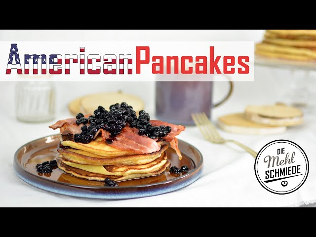 Superfluffige PANCAKES selber machen // American Pancakes selber machen //American Pancake Rezept