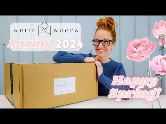 White Home Woods Spring 2024 | Spring Home Decor | Fully Customizable!!!