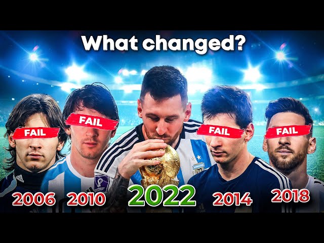 How Messi's Final Evolution Conquered The World