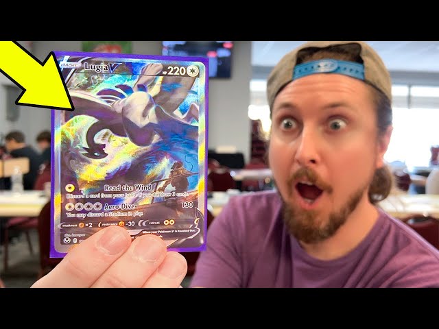 I DID NOT Pull LUGIA in a Pokemon TCG Tournament! 😂