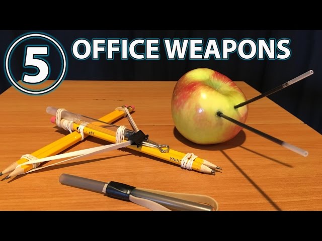 5 COOL Office Weapons INVENTIONS That Actually WORK!