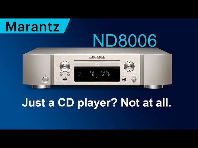 Marantz ND8006. Plays CDs, but that's not why you'll want it