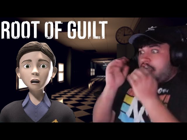 CRAZY JANITOR HITS KIDS! | Root of Guilt (Indie Horror Game)