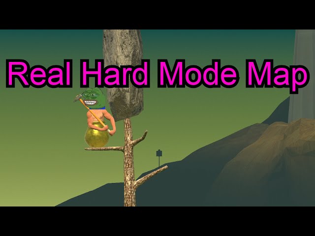 Getting over it but its the “real hard mode” map