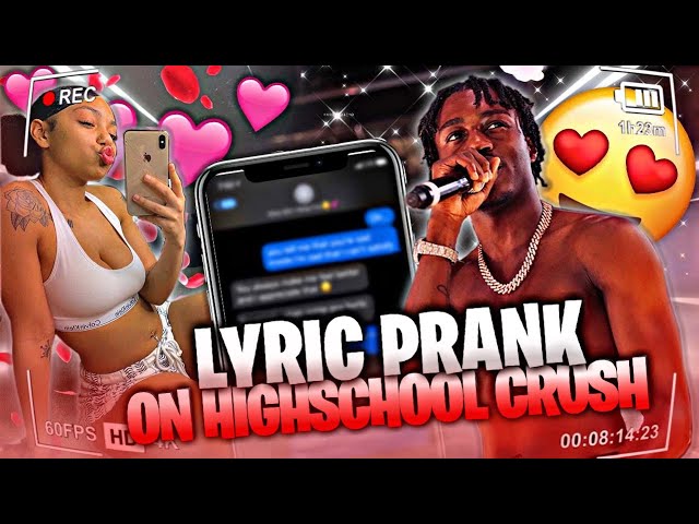 Lil Tjay "None Of Your Love" Lyric Prank On HighSchool Crush!!😍**SHE NASTY😳**