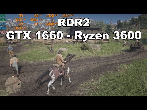 GTX 1660 - Ryzen 5 3600 - Benchmarks & Gameplay - 1080p