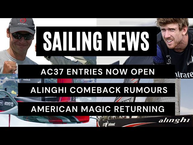 🇨🇭  Is Alinghi returning to the America's Cup 🏆 🇺🇸