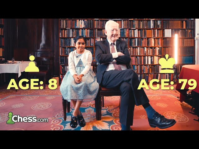 8-Year-Old Chess Prodigy Challenges 79-Year-Old British Chess Champion