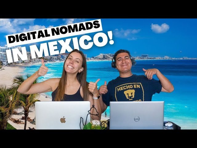 DIGITAL NOMAD DAY IN THE LIFE in Cancun Mexico 🇲🇽