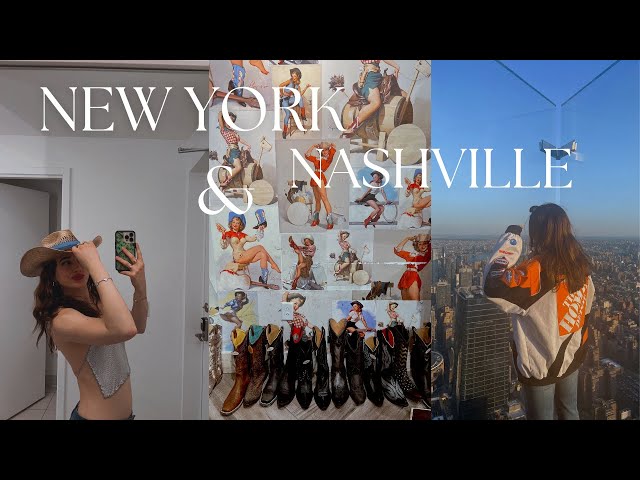 A Week in my Life in New York & Nashville | vlog