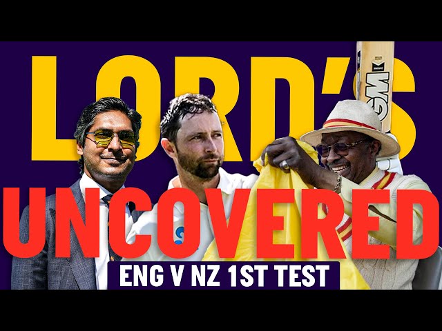 Conway, Burns & Southee on the Honours Board! | England v New Zealand | Lord's Uncovered