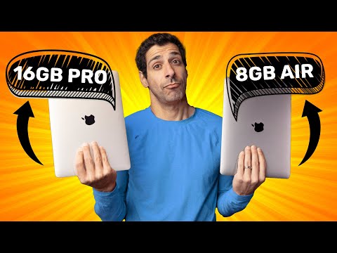 RESULTS ARE IN!!! 8GB M1 MacBook Air vs 16GB M1 MacBook Pro