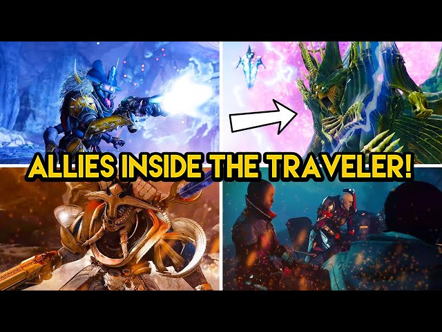 Destiny 2 - SAVATHUN IS INSIDE THE TRAVELER! Allies Fight and How Cayde Is Alive