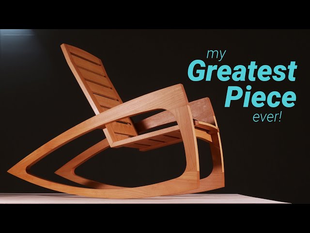 How to Build a Modern Rocking Chair - Woodworking