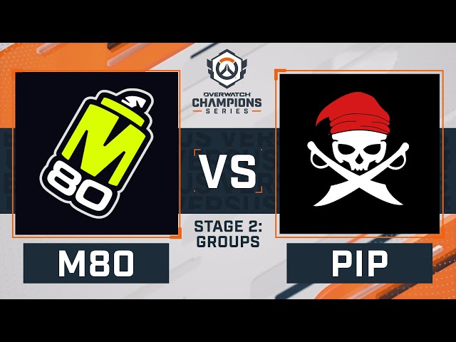 OWCS NA Stage 2 - Groups Day 2 | M80 vs PXG: PIP