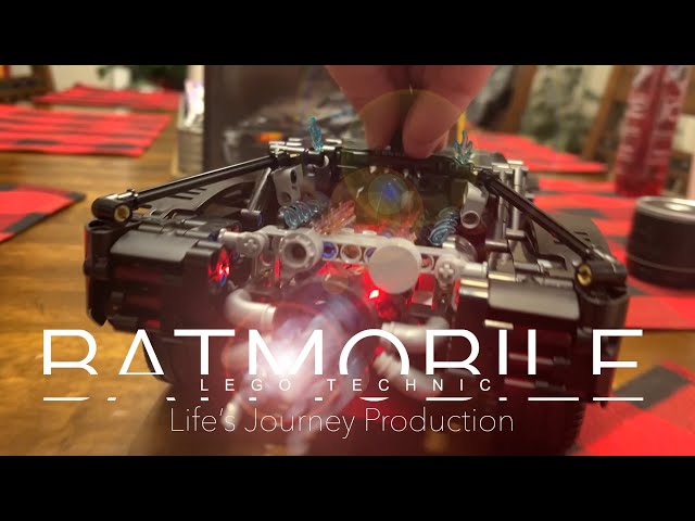 Lego Batmobile Technic Timelapse Build