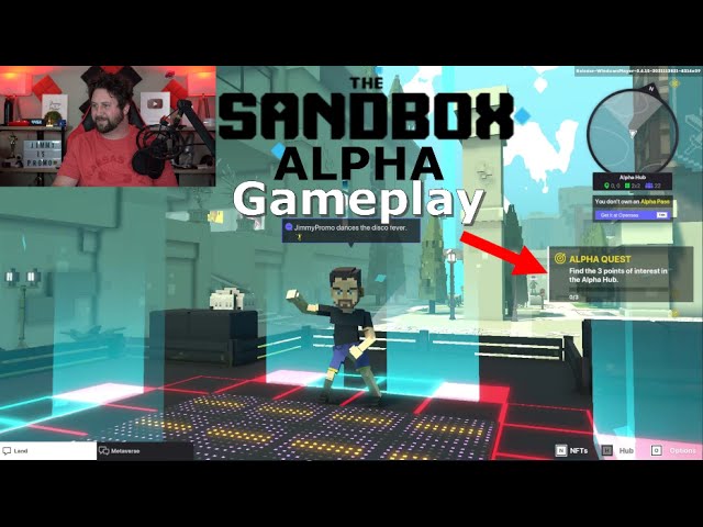 The Sandbox Alpha Gameplay - Day 1 Gameplay, Quests & Tutorial | Sandbox Metaverse!