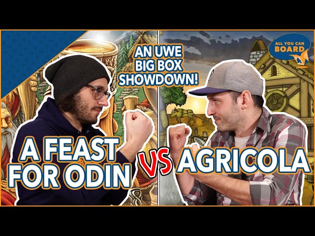 A Feast for Odin VS Agricola | An Uwe Big Box Showdown (2 Years in the Making!)