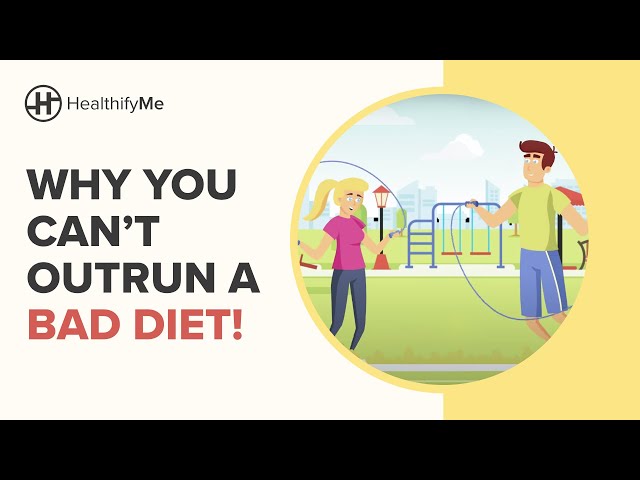 WHY YOU CAN'T OUTRUN A BAD DIET! | Is Fitness 80% Diet and 20% Workout? | Nutrition By HealthifyMe