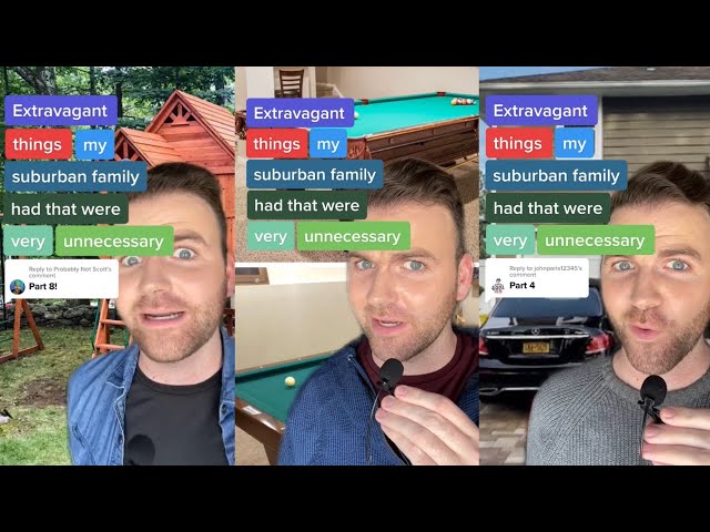 Extravagant things my family had growing up (that were very unnecessary) | TikTok/Shorts Compilation