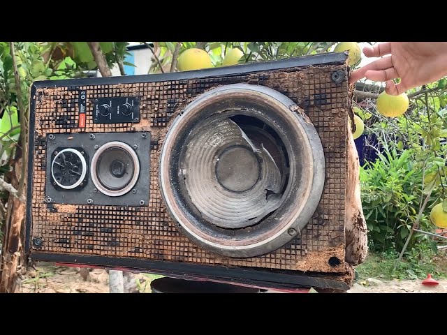 Restore Old Broken SONY G3 Speakers 1977 Made in Japan // Tips Repair Restoration Upgrade Speakers