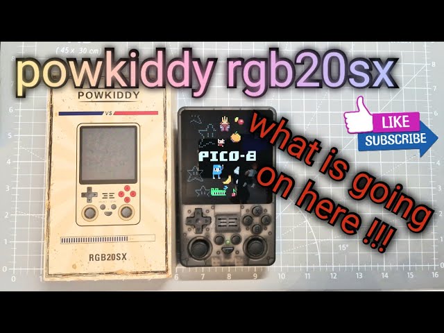 New Powkiddy RGB20sx what a piece of crap , shame on you powkiddy I new retro handheld 2024