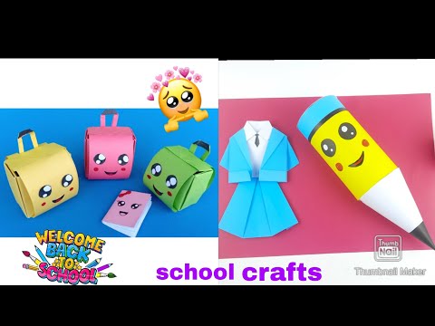 Back to school crafts | cute crafts | handcraft Diy | do it yourself