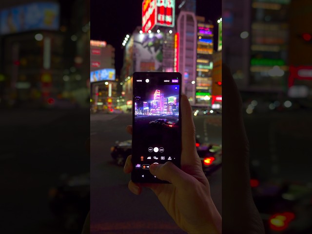 Tokyo night dreaming with #WowXperia creator @kohki 🗼✨