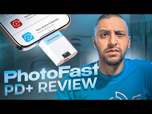 Quick & Easy iPhone Backup Solutions: No More iCloud Fees with PhotoFast PhotoCube+